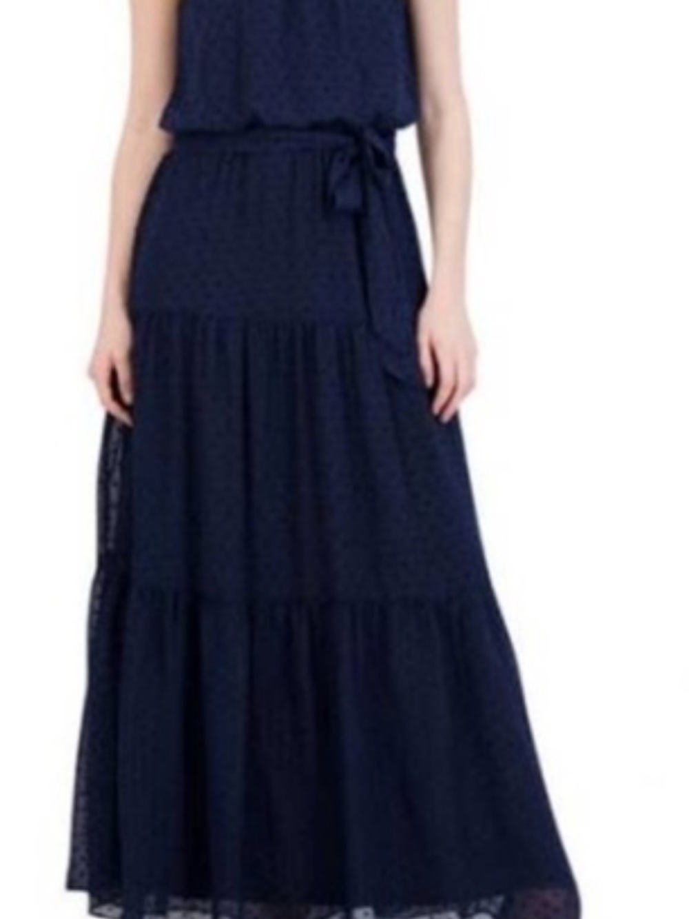 Julia Jordan navy blue maxi dress